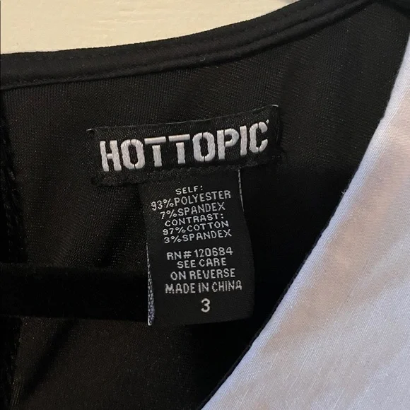 Hot Topic Wednesday dress size 3x - Picture 2 of 3